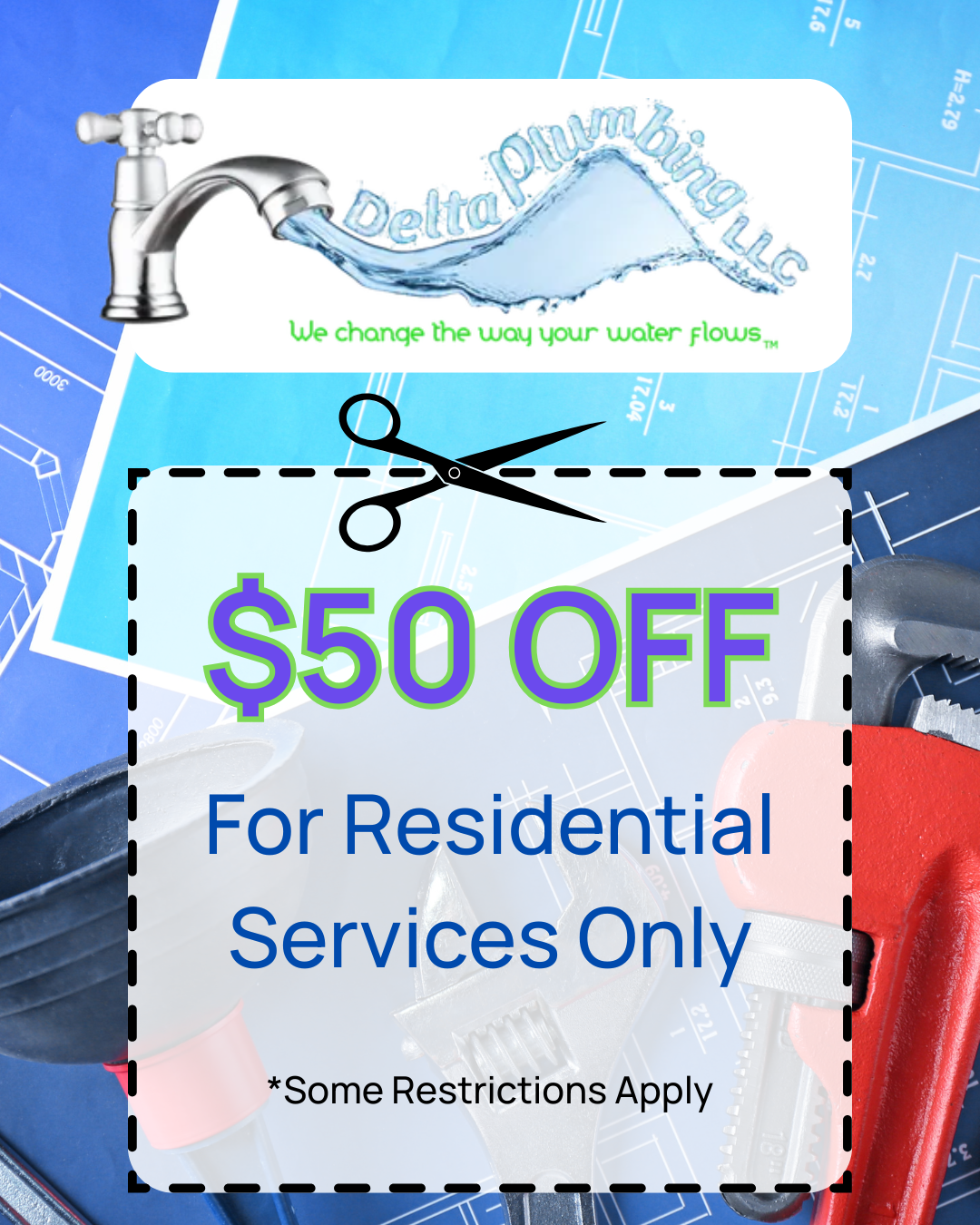 Save $50 on Your Next Plumbing Service